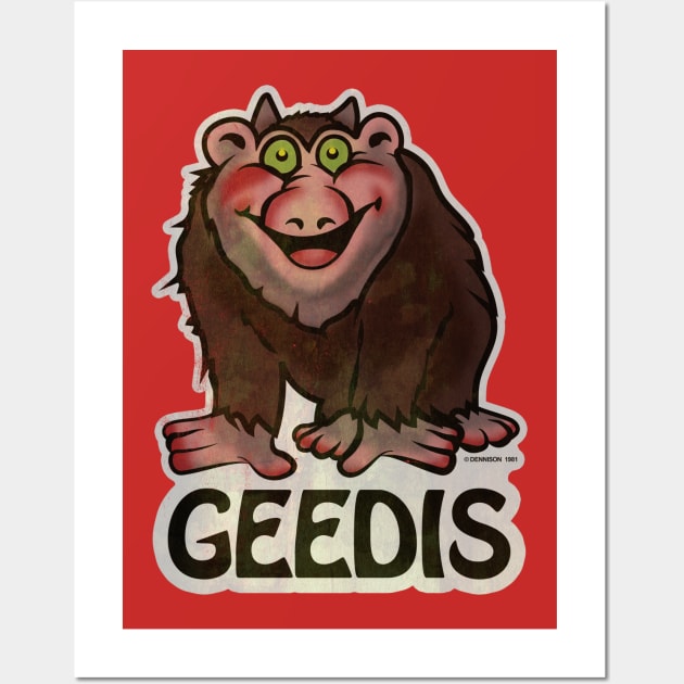 Geedis from The Land of TA Wall Art by MondoDellamorto